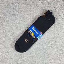 FootJoy Golf Black No-Show Socks Men's Size 12-16 XL USA Made Preppy VTG Low