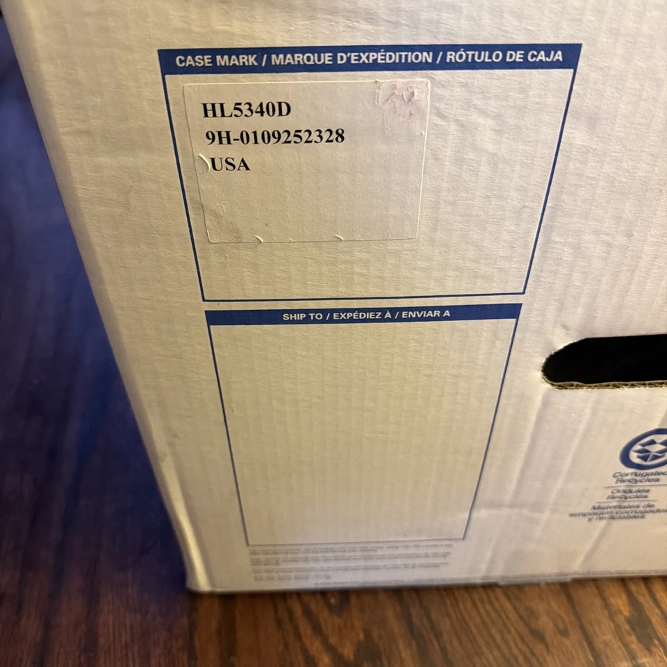 Impresora láser para grupos de trabajo Brother HL-5340D - TOTALMENTE NUEVA sellada en caja. Envío gratis Foto 4 de 4