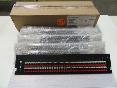 LOT OF 5 COMMSCOPE 1273591 6003569375 SUB ASSEMBLY PANEL 96 POS T172292
