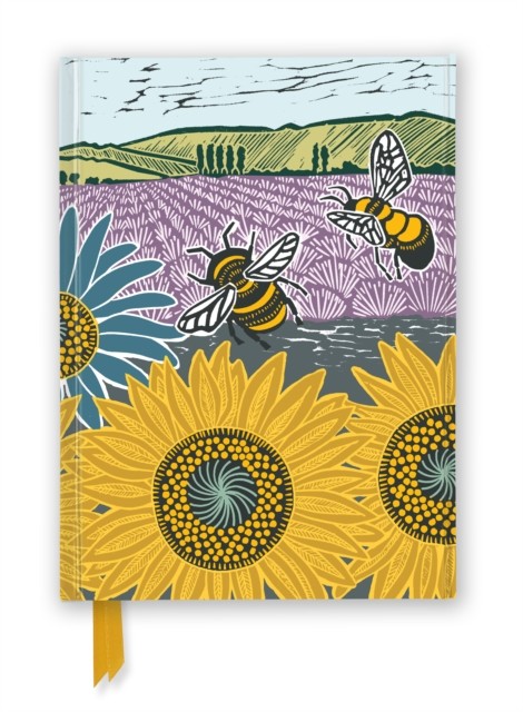 Kate Heiss: Sunflower Fields (Foiled Journal) (Notebook / blank book)