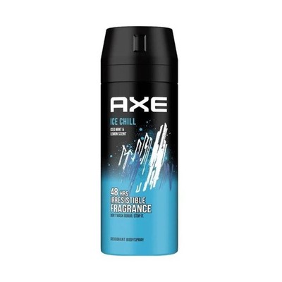 3x AXE Ice Chill Deodorant Spray Personal Care New Bulk Lot 150ml