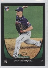 2011 Bowman Draft Vinnie Pestano #73 0c4