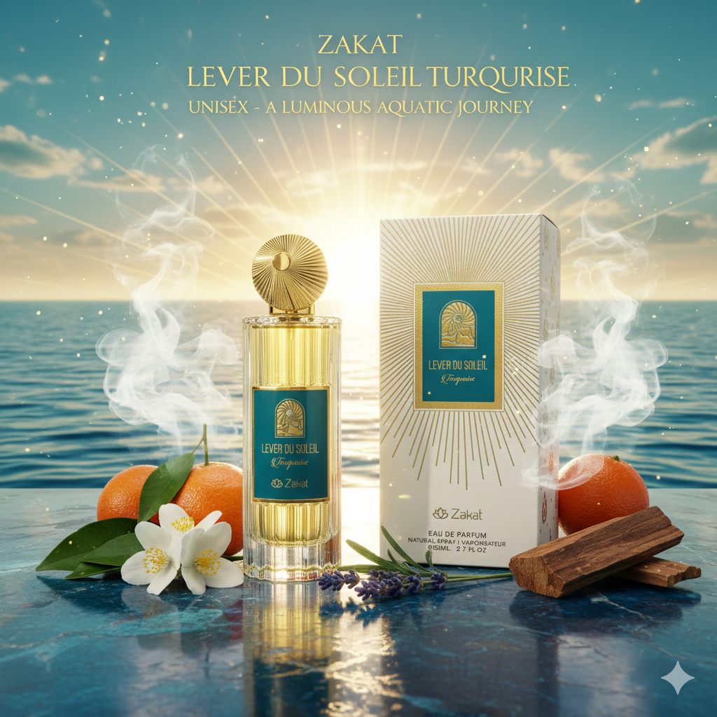 Lever Du Soleil Turquoise by Zakat EDP Perfume Cologne for Men