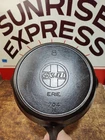 "Fully Restored" GRISWOLD #8 CAST IRON SKILLET  Slant Logo Seasoned Flat