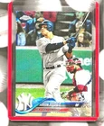 AARON JUDGE 2018 TOPPS CHROME REFRACTOR CARD  #1