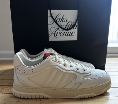 Gucci Re-web Leather Sneakers Size  10G