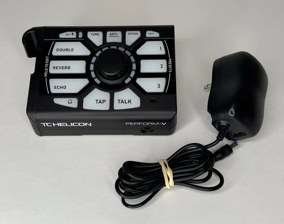 TC-Helicon Perform-V Vocal Effects Processor W/ Power Cable And Original Box - Image 3 of 4