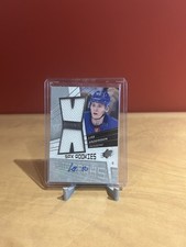 2018-19 Lias Andersson SPX Hockey Rookies Autographed Dual Jersey /199 #08A-LA