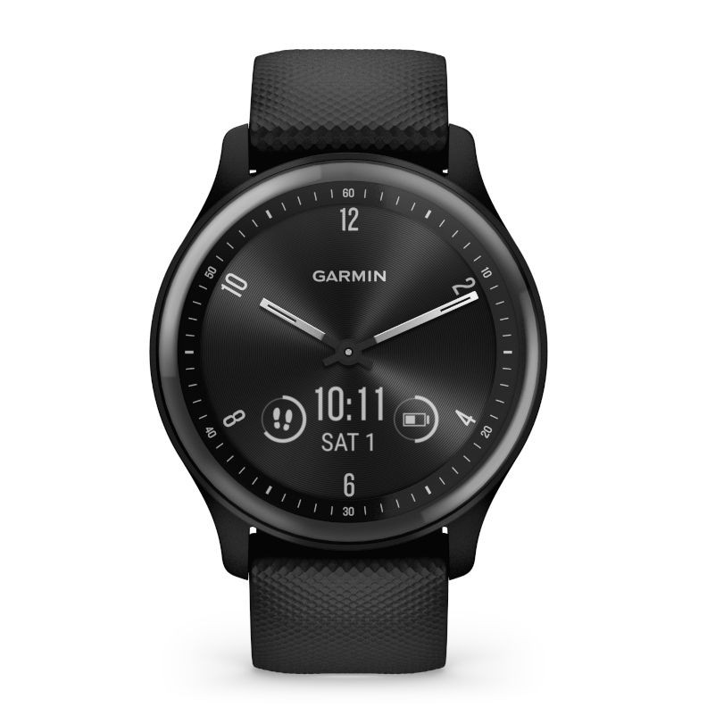 Hybrid Smartwatch GARMIN VIVOMOVE SPORT Silicone Black 40mm