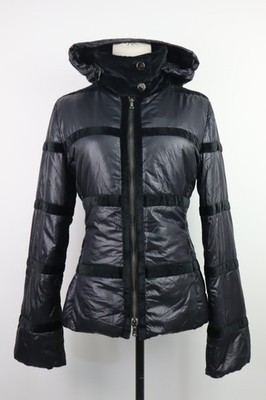 FAY DOWN JACKET WOMEN SIZE M JACKET DOWN WOMAN VINTAGE NYLON BLACK