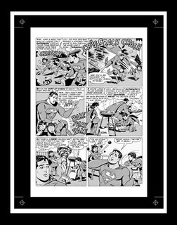 Al Plastino Superman #131 Rare Production Art Pg 5 Monotone