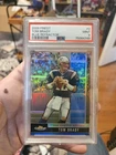 PSA 9 MINT: Tom Brady 2008 Topps Finest #2 *Blue Refractor* Patriots