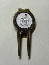 Augusta National Golf Club Divot Tool & 1" Coin Style Golf Marker - A Beauty!