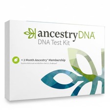 AncestryDNA Genetic Test Kit  3-Month Ancestry World 1 Count Pack of 1 