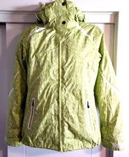 Columbia Womens Bugaboo Interchange Jacket 2 Pc Omni Shield Lime Green - Sz XS