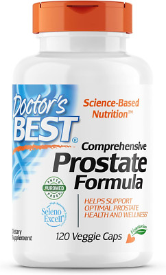Doctor's Best Comprehensive Prostate Formula - Saw Palmetto, African Pygeum Bark