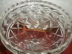 Crystal Stemmed Dish w/ Star Cut Design In Base  — photo 3