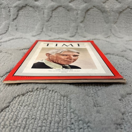 Time The Weekly News Magazine Carl Sandburg Volume XXXIV No 23 December 4 1939 - Picture 12 of 16