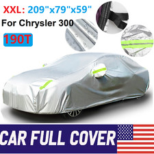 Sedan Car Cover For Chrysler 300 Outdoor Windproof Watproof Dust Uv Protection