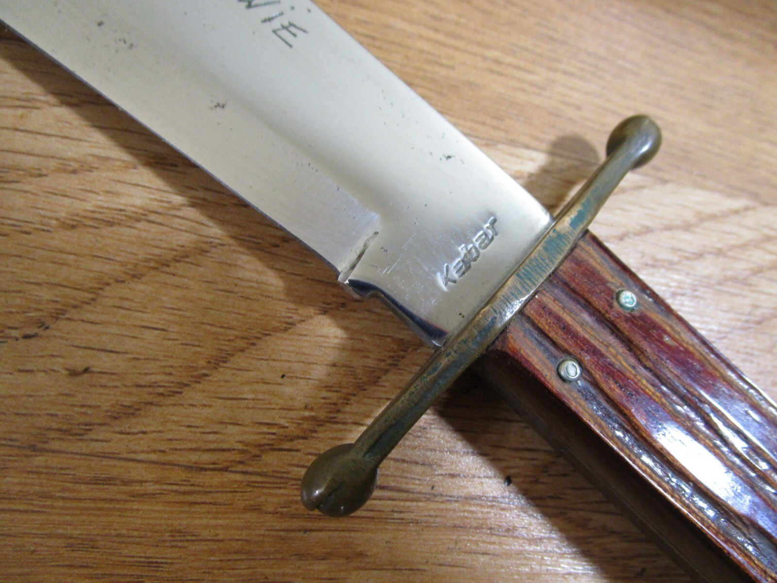 Vintage KABAR J. Bowie Knife w/Sheath 1970s80s eBay