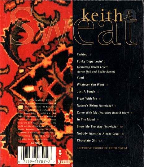 Keith Sweat ~ Keith Sweat ~ Funk / Soul ~ CD ~ Good | eBay Keith Sweat ~ Keith Sweat ~ Funk / Soul ~ CD ~ Good | eBay