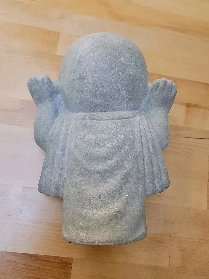 Estátua do bebê Buda monge 9,5 polegadas de altura - Imagem 4 de 4