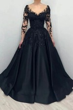 Mina Customized Luxurious Royal Embroidered Lace Engagement Dress for Women NEW