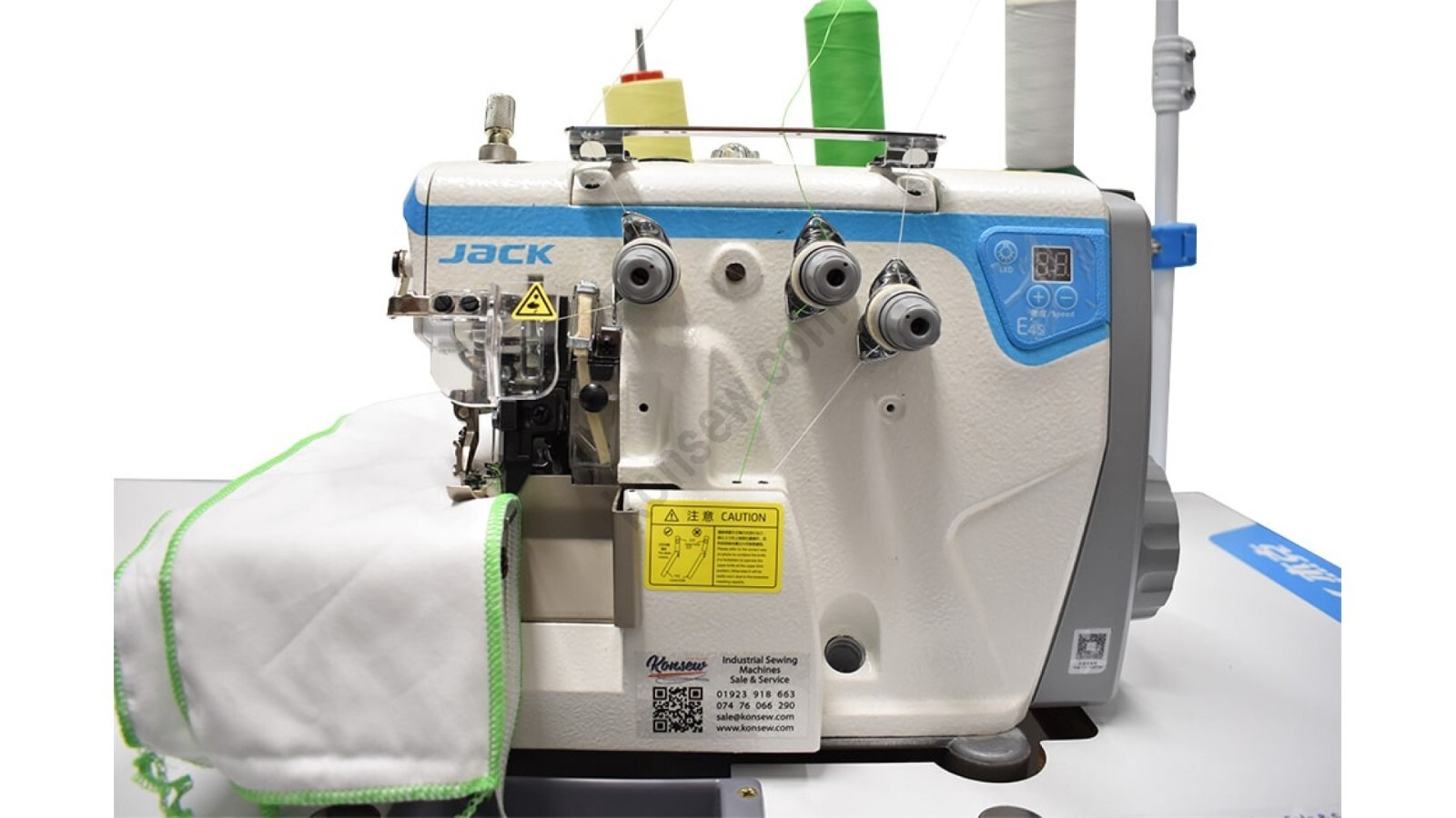 JACK E-04  3 Thread Overlock (Direct Drive) Industrial Sewing Machine