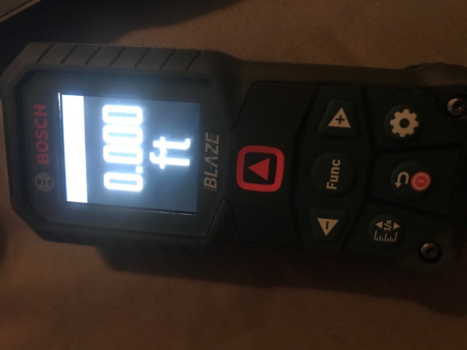 Boschs-s GLM100-23 100 Ft Blaze lazer mesafe ölçer için endüstriyel sınıf 2 AA p