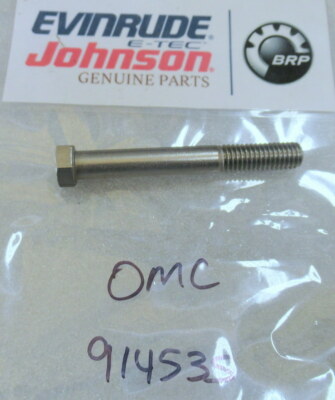 B7A Johnson Evinrude OMC 914535 Screw OEM New Factory Boat Parts