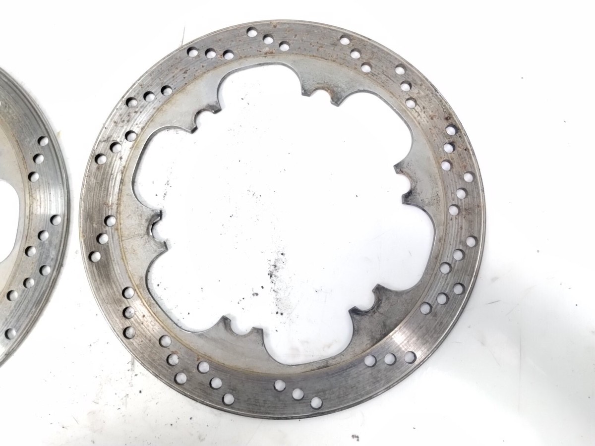 ぽりたろ 1989 Kawasaki Ninja ZX-10 ZX1000 B Front Brake Rotors Left