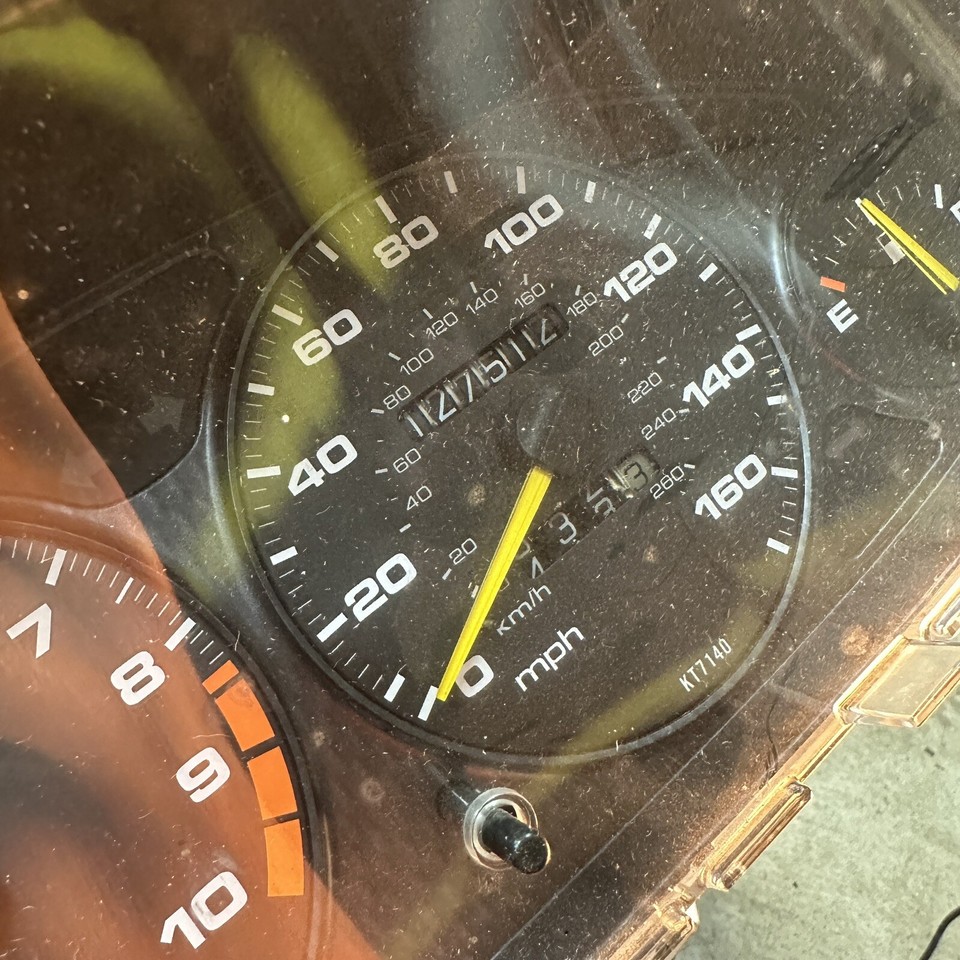 94- 01 Acura Integra OEM UKDM MPH Type R Cluster 127512 Miles Yellow ...