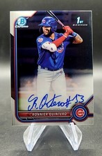 2022 Bowman Chrome Ronnier Quintero 1st Bowman Auto Autograph #CPA-RQT Cubs RC