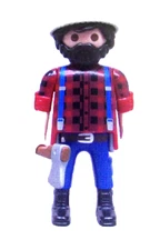 Playmobil,LUMBERJACK,Series #15 Figure,NEW,DISCONTINUED