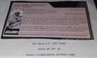 Snow Job V5 Filecard Rise of Cobra 2009 GI Joe G.I. Joe File Card