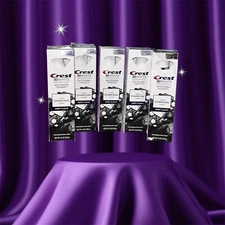 5 Pc Crest 3D White Charcoal Whitening Therapy Toothpaste  4.6 oz (BN32) Exp1/27