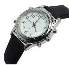 SPANISH Talking Watch RELOJ PARA CIEGO 2 BATTERIAS GRATIS ESPANOL Alarma DGallo