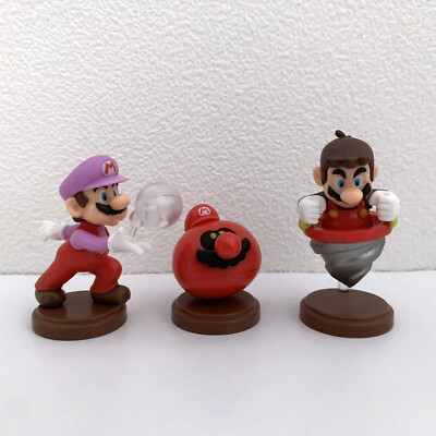 Super Mario Brothers Wonder BUBBLE DRILL WUBBA Set Choco Egg