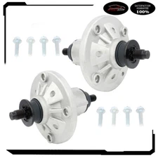 2 Spindle For John Deere D100 D105 D110 D120 D125 D130 GY21098 44" 46' 54" deck