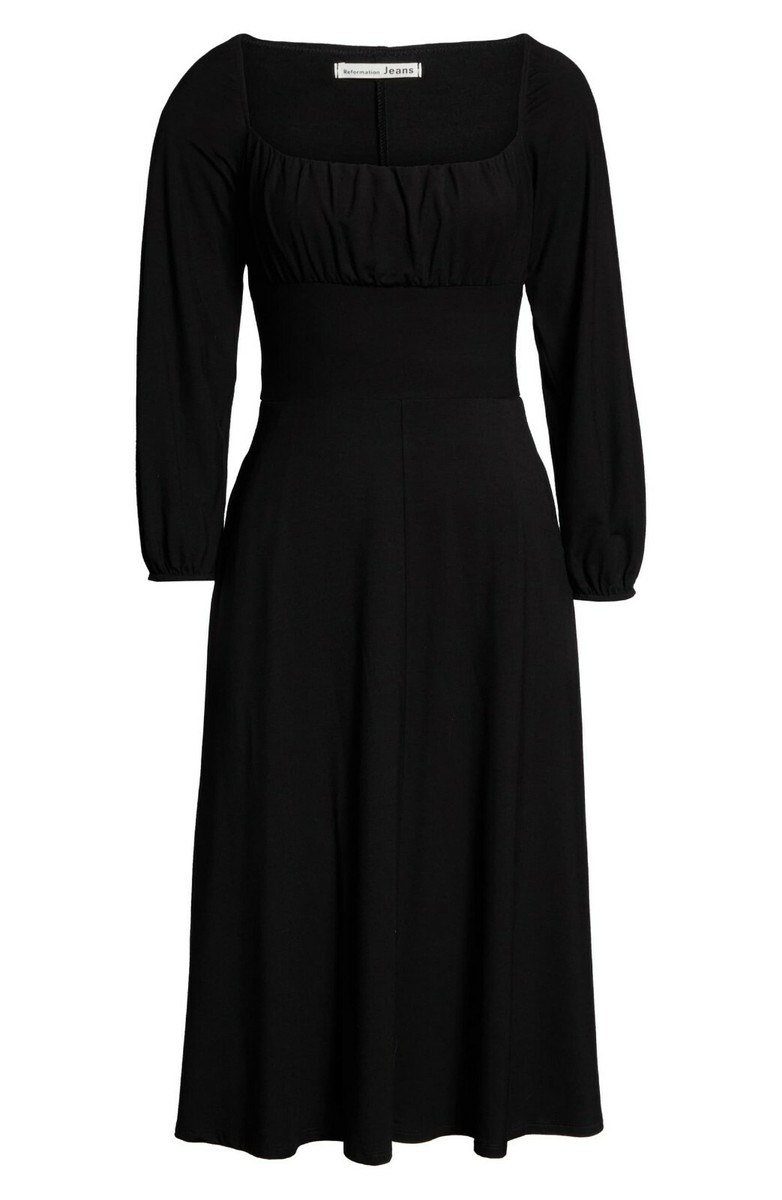 Reformation/Pippa デニム Midi ドレス ワンピース Reformation Pippa Denim Midi Dress | Anthropologie