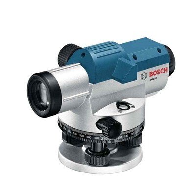 8 in. Automatic Optical Level Kit w/26x Magnification Power Lens (3-Piece)