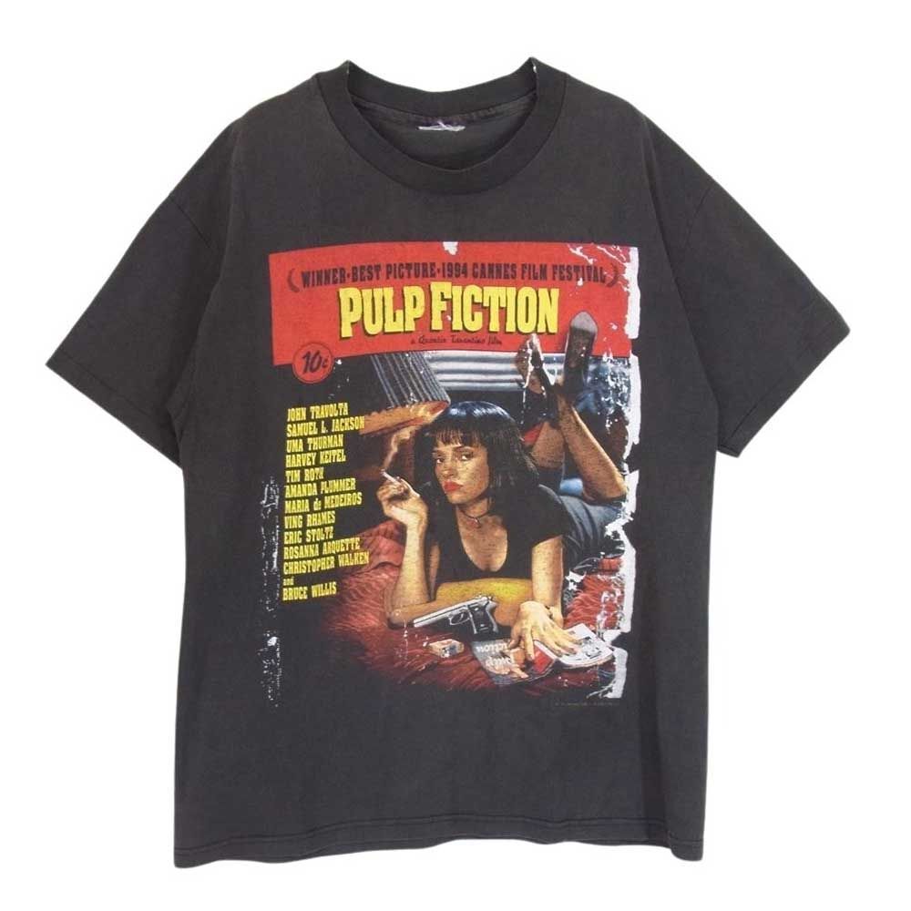 Pulp Fiction T Shirt VINTAGE 1994 Black Movie Tee 90s No Pulp Fiction T Shirt VINTAGE 1994 Black Movie Tee 90s No