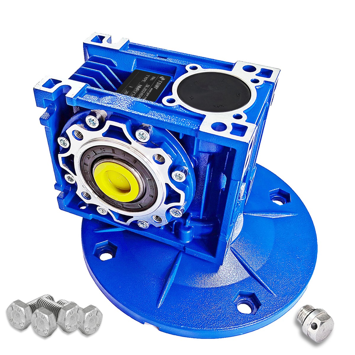 日本國民 NEVERMORE ver. 0.50 NMRV050 80B5 Worm Gearbox Speed Reducer Round Flange Reduction