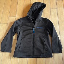 Weatherproof Youth Boy Full Zip Shell Jacket Black Size Small 8