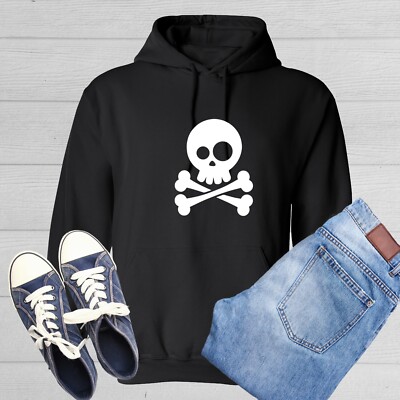 Goofy Skull Graphics Novelty Sarcastic Humor Men's Hoodies