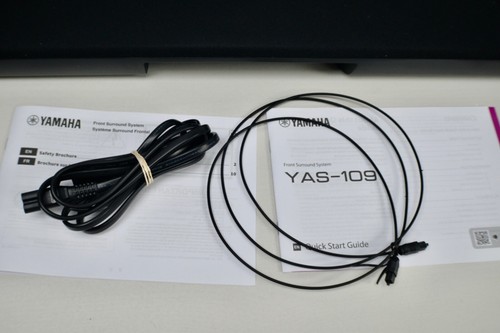 Yamaha YAS-109 Sound Bar with Built-in Subwoofers - Black (YAS-109BL) - Picture 9 of 9