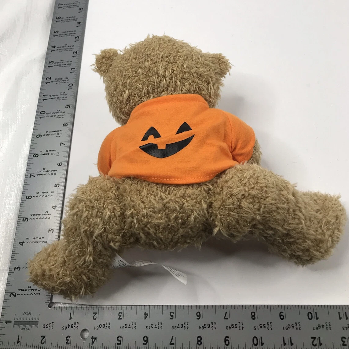 Halloween Plush Pumpkin Teddy Bear Stuffed Animal Toy - Perfect for Sp