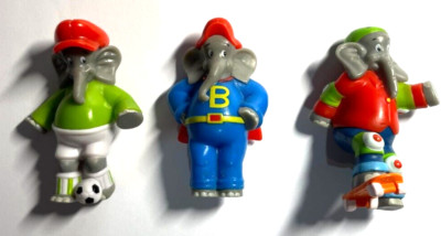 3 Werbefiguren-Elefant ''Benjamin Blümchen'',  n e u, KIDDINX Studios Berlin / D !