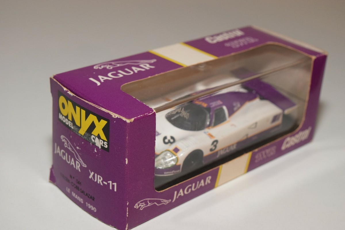 Miniature Onyx 1/43 Jaguar XJR-11 Castrol N°1 Le Mans 1990 - Brundle Ferté Leslie