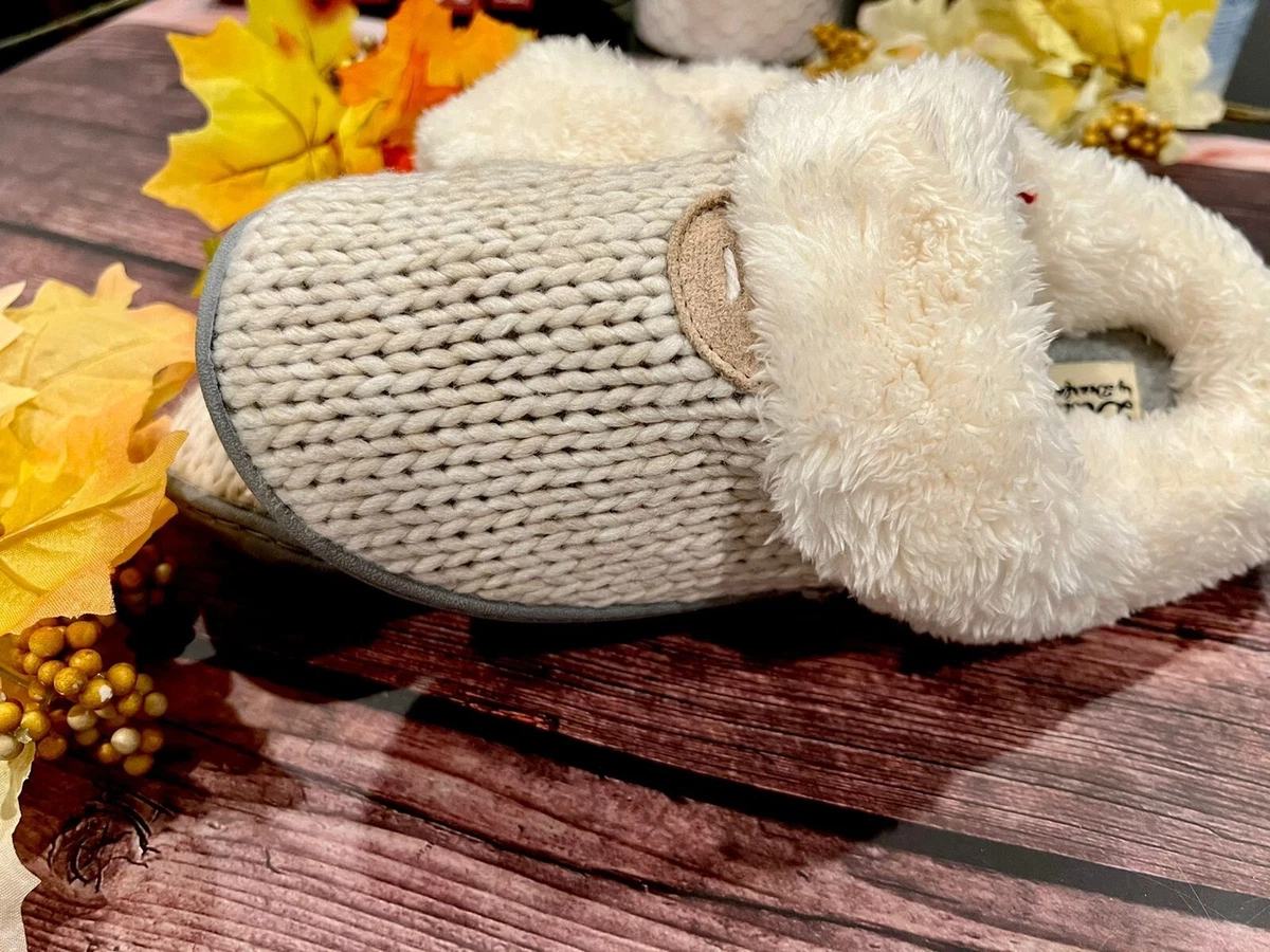 Women s Dluxe by Dearfoams Slide Slipper Medium Size 7 8